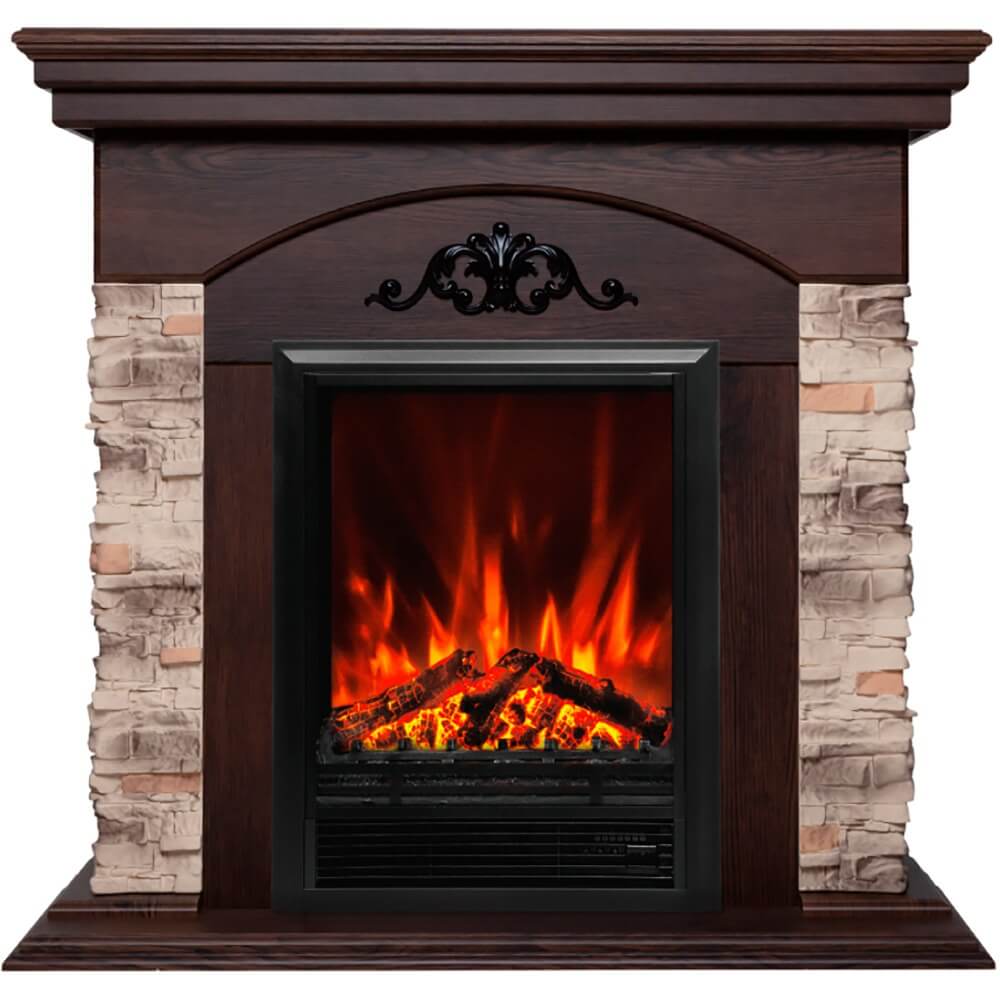 Камин RealFlame Rockwood STD NT-F316 + Eugene