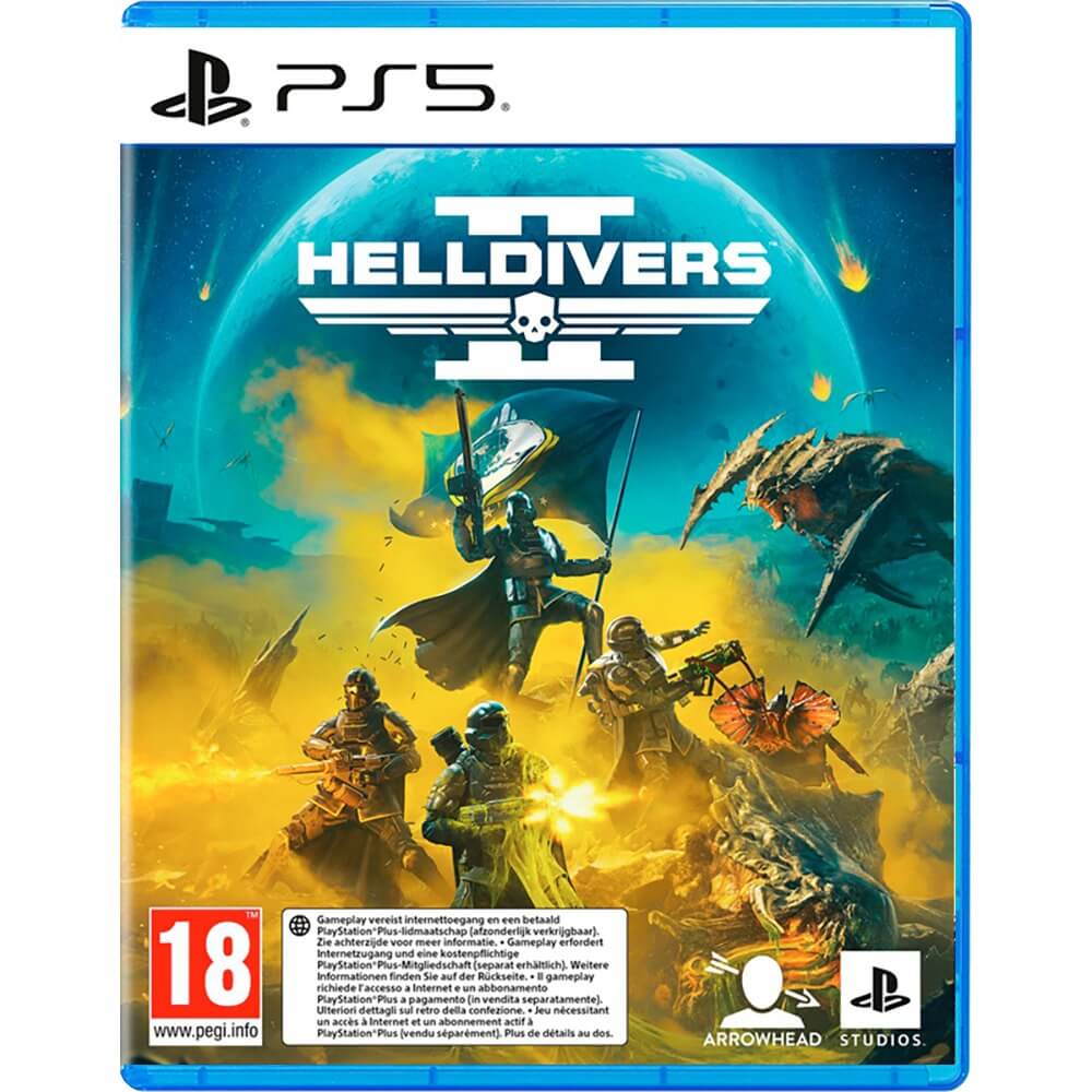 Helldivers 2 PS5, русские субтитры