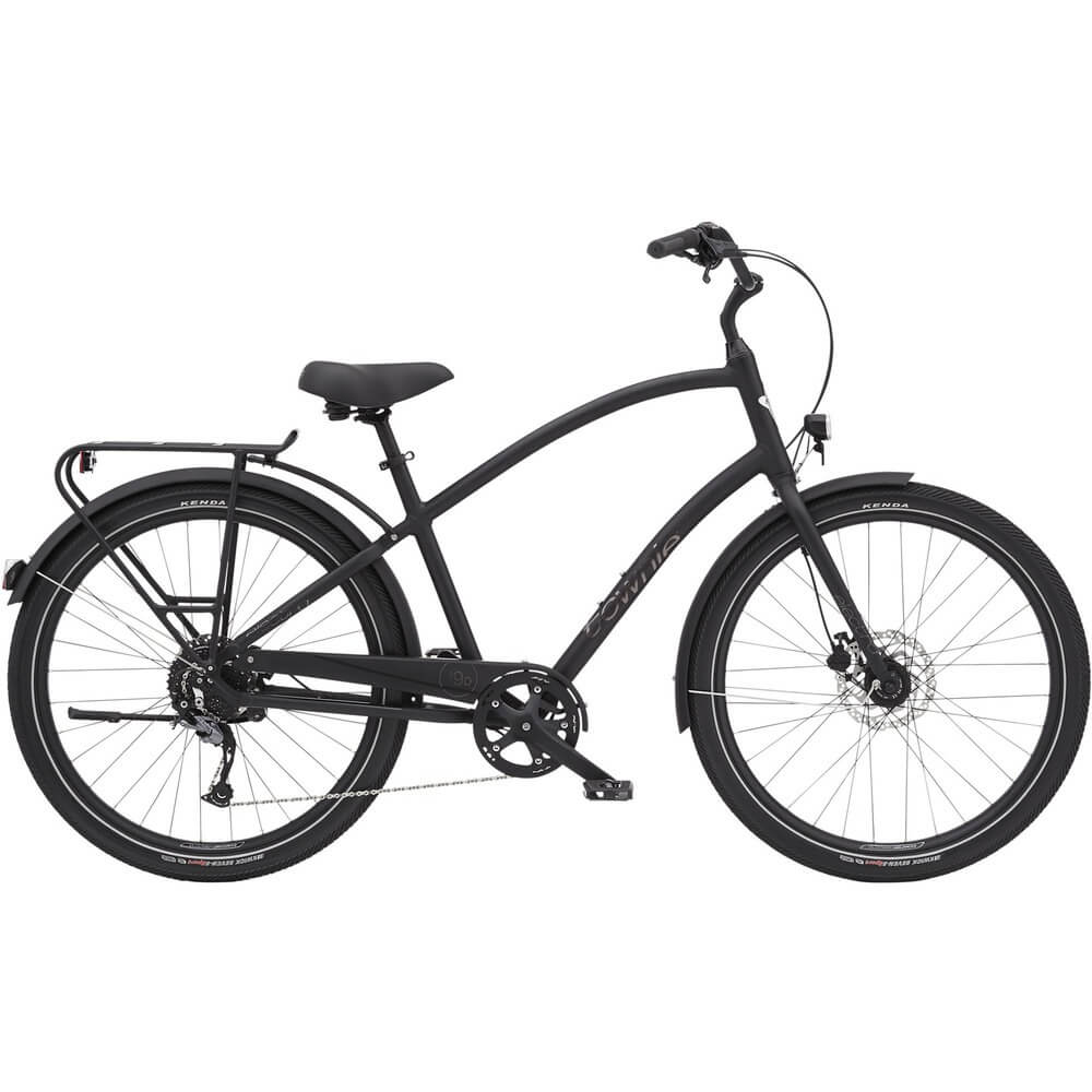 Велосипед Electra Townie Path 9D EQ Step Over чёрный