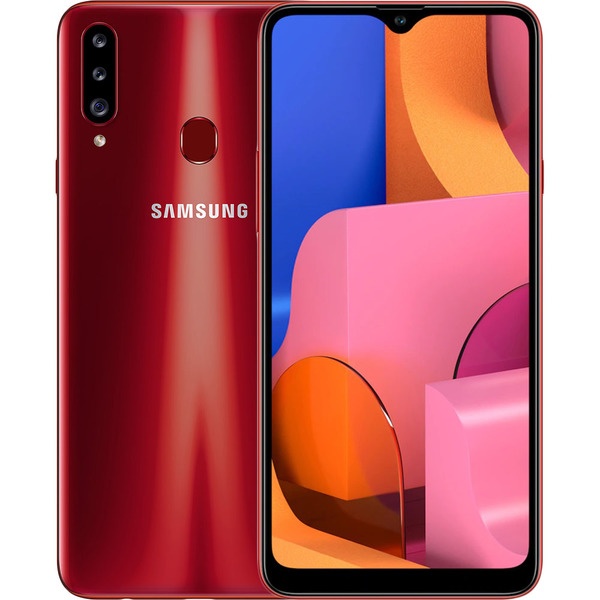 Смартфон Samsung Galaxy A20s (2019) красный Galaxy A20s (2019) красный - фото 1