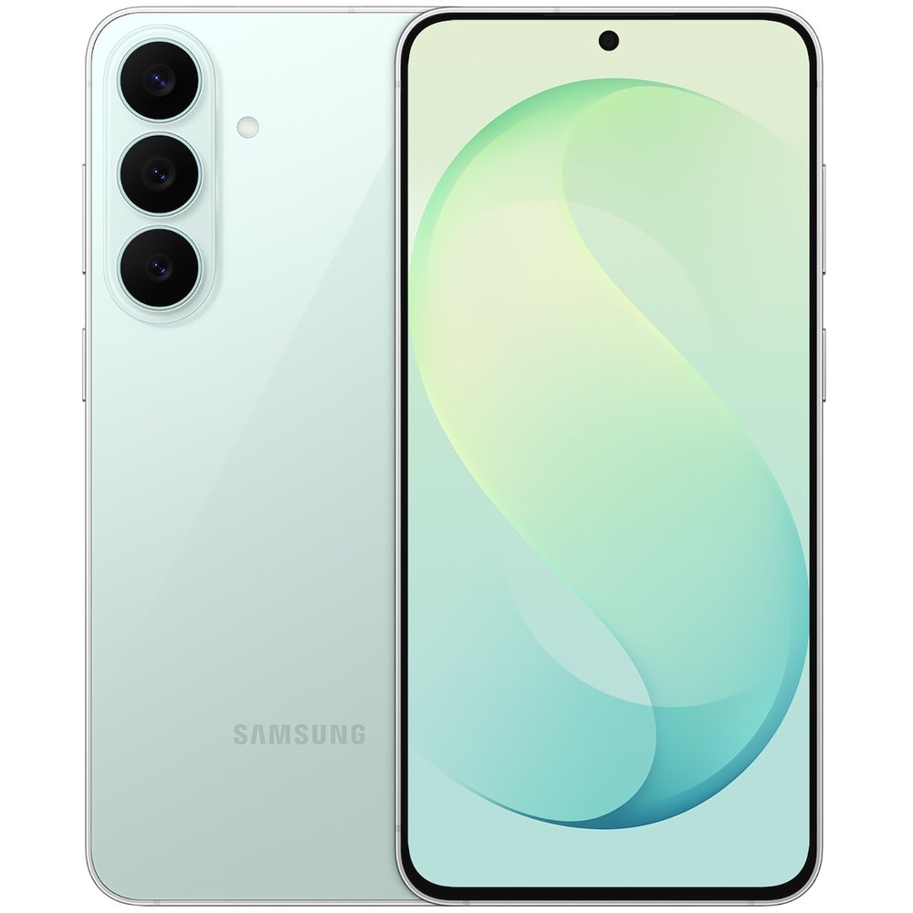 Смартфон Samsung Galaxy S26 FE 128 ГБ зелёный
