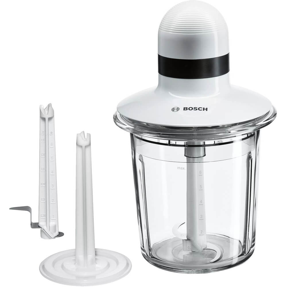 Кухонный измельчитель Bosch MMR15A1, цвет белый - фото 1