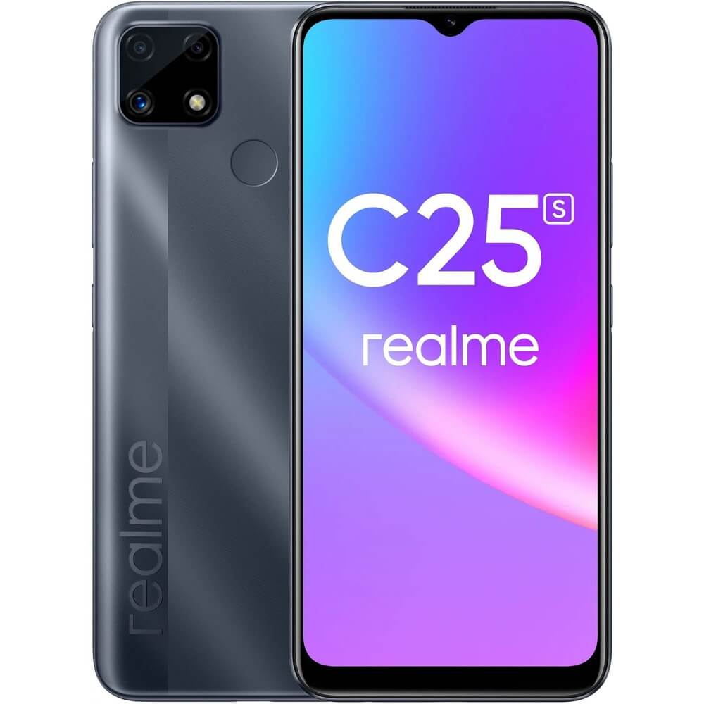 Смартфон Realme C25s 4+64 ГБ серый