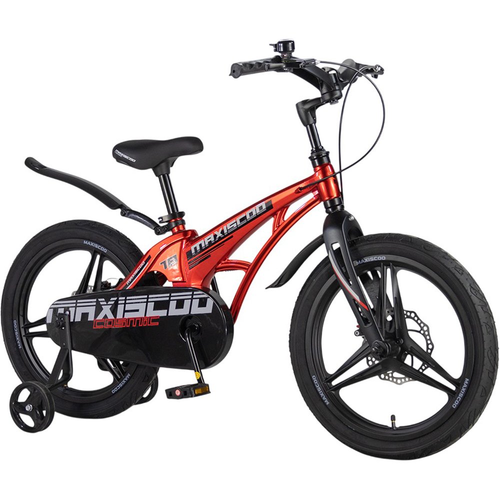 Детский велосипед Maxiscoo COSMIC Deluxe 18 красный (2026) (MSC-C1854D)