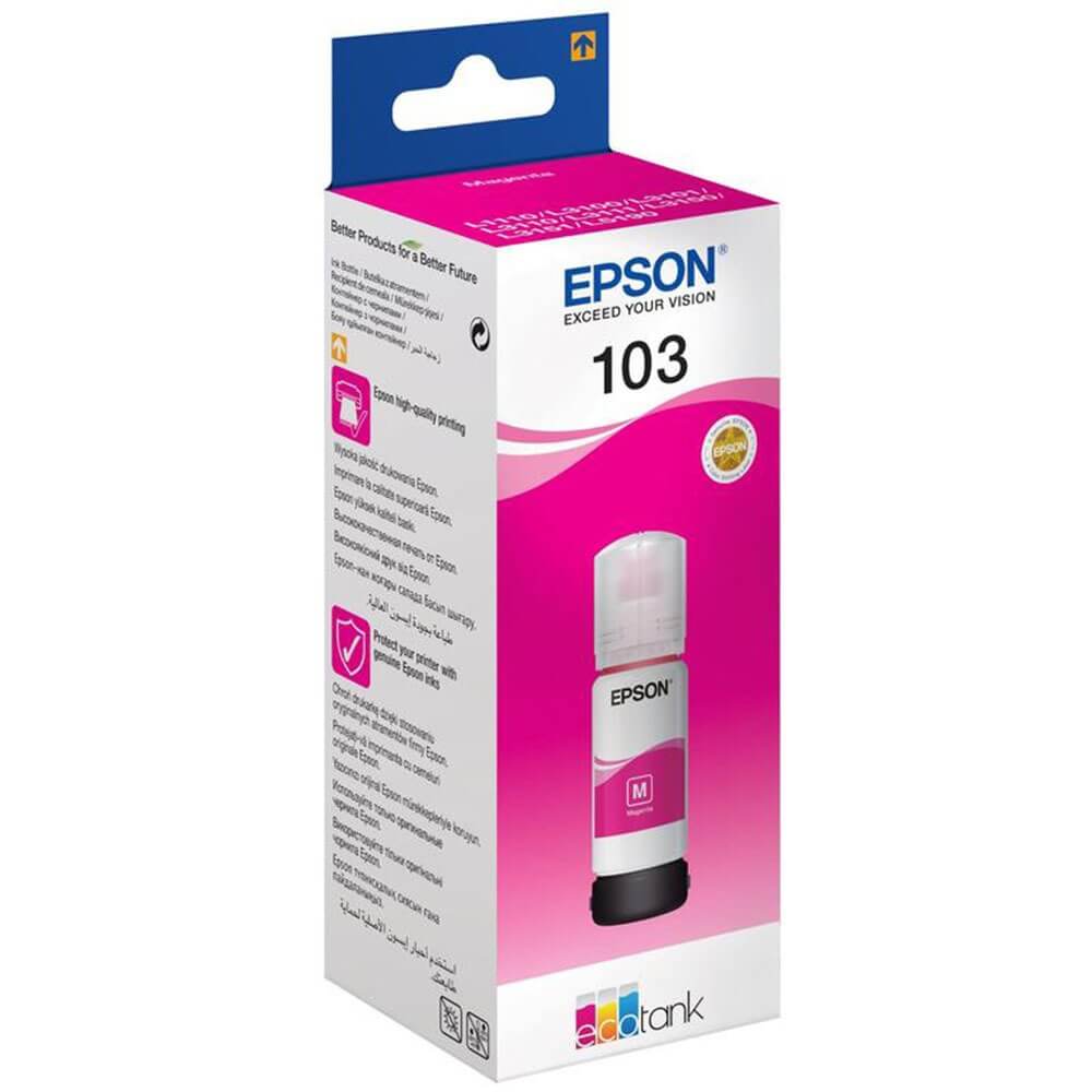 Картридж Epson 103 пурпурный (C13T00S34A)