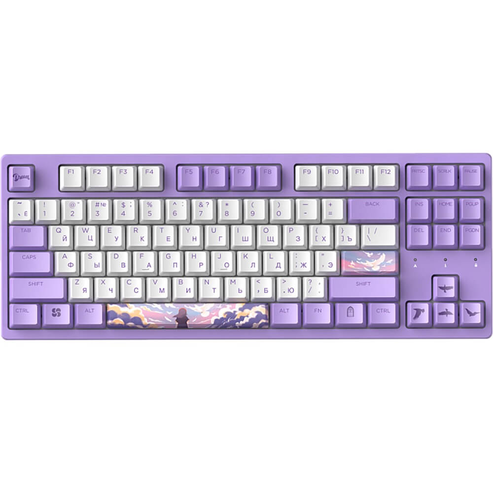 Клавиатура Dareu A87L Dream фиолетовый
