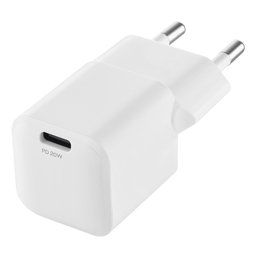 Зарядное устройство uBear Wall charger Pulse USB Type-C, белый (WC09WHPD20-C)