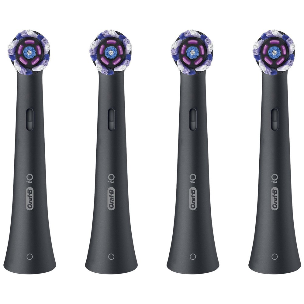 Сменная насадка Braun Oral-B iO Radiant White чёрный