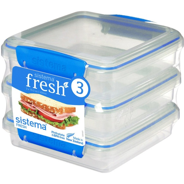 Набор контейнеров для еды Sistema Fresh 921643