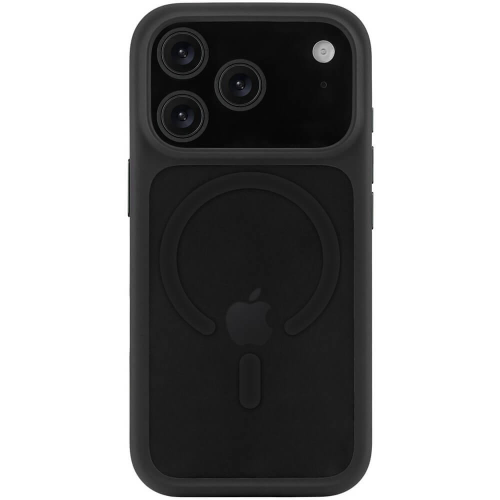Чехол uBear Shade Case MagSafe для iPhone 17 Pro чёрный (CS591BL63PSH-I25M)