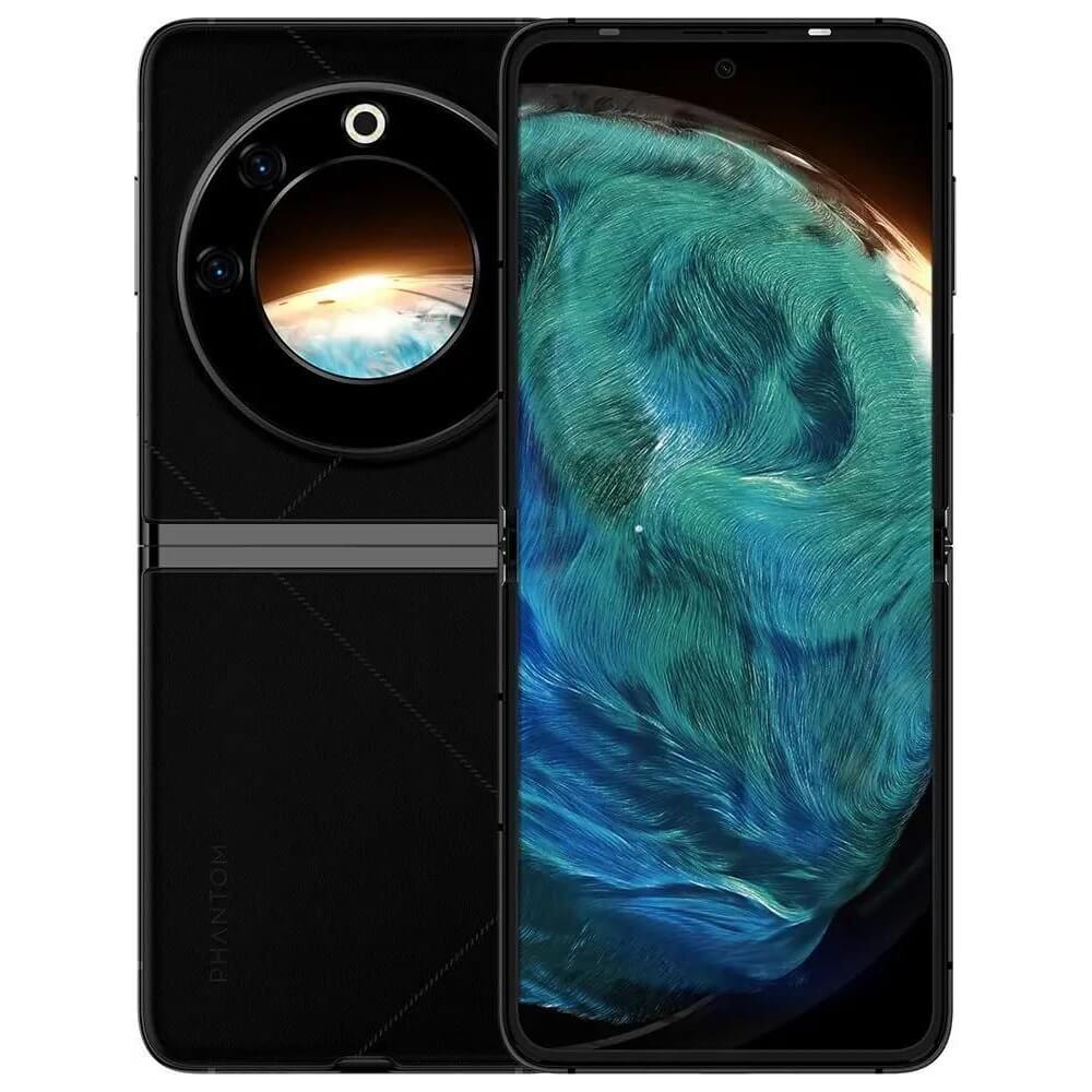 Смартфон Tecno Phantom V Flip 256 ГБ чёрный 3498000₽