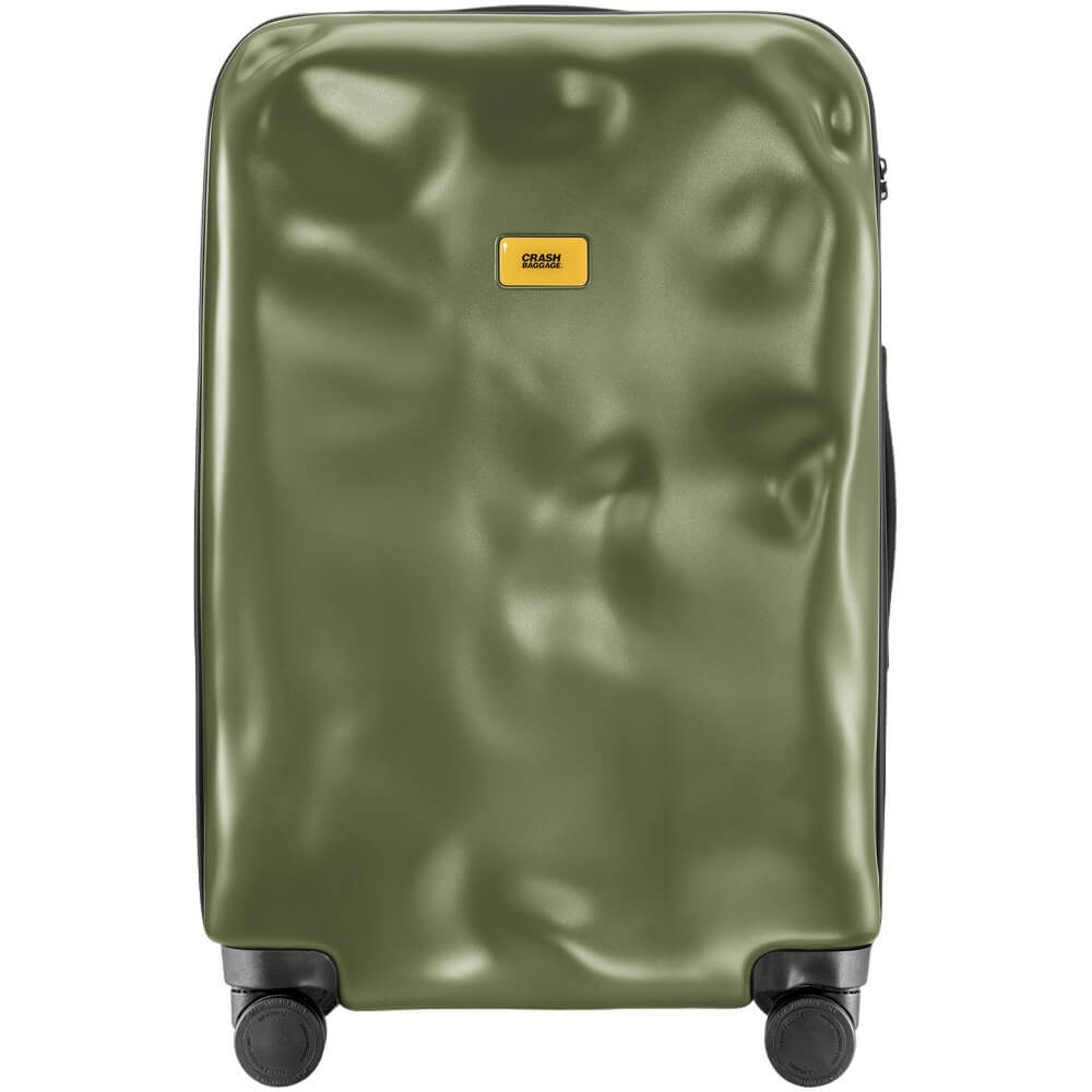 Чемодан Crash Baggage Icon Medium оливковый (CB162 005), цвет зелёный Icon Medium оливковый (CB162 005) - фото 1
