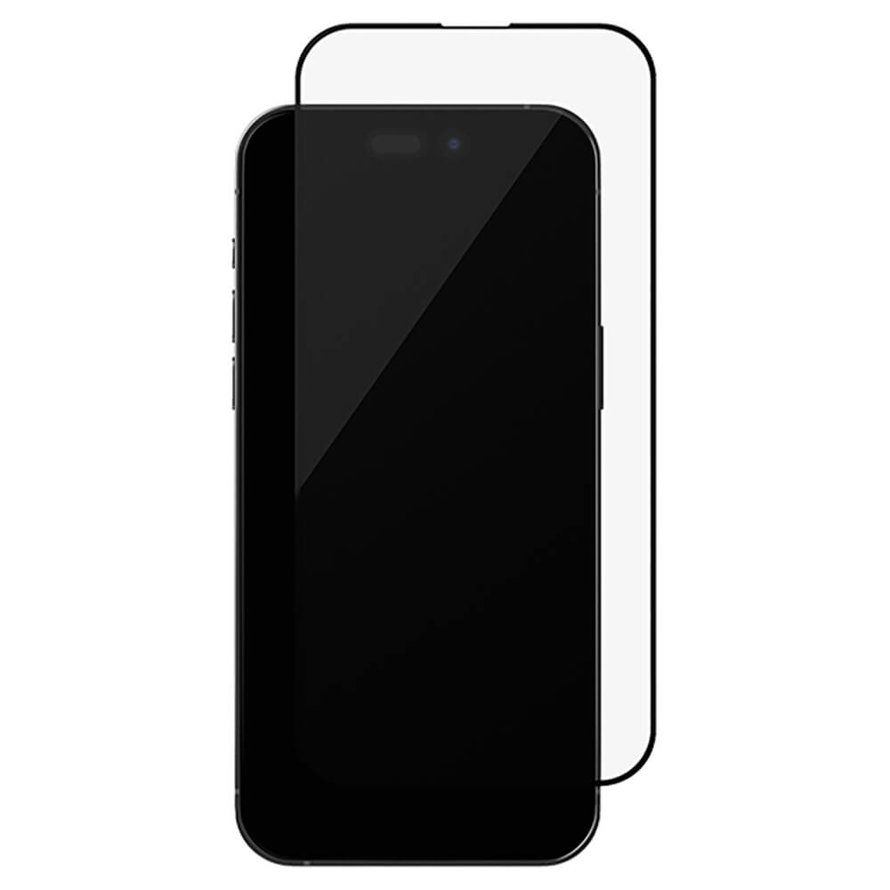 Защитное стекло uBear для Apple iPhone 15 Pro Max Nano Privacy, черная рамка для Apple iPhone 15 Pro Max Nano Privacy, чёрная рамка - фото 1