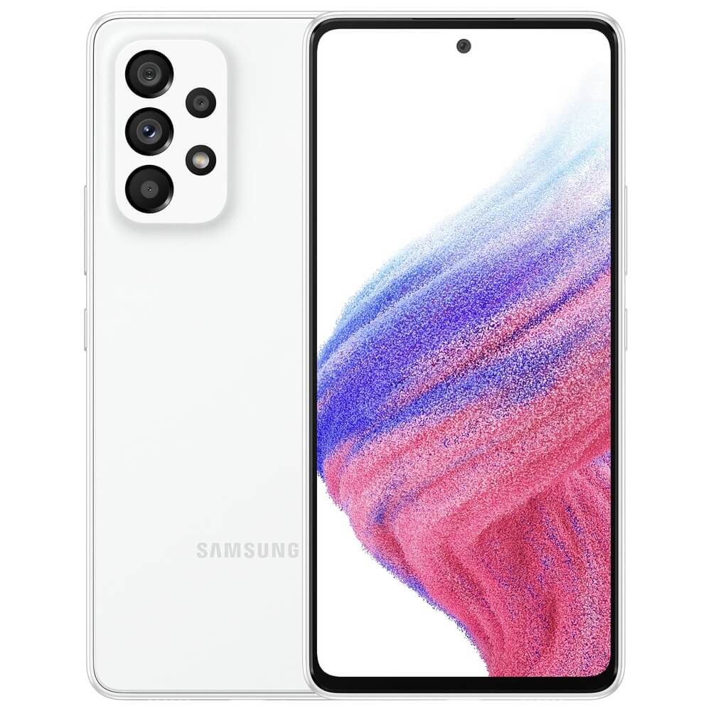 Смартфон Samsung Galaxy A53 5G 128 ГБ белый от Технопарк
