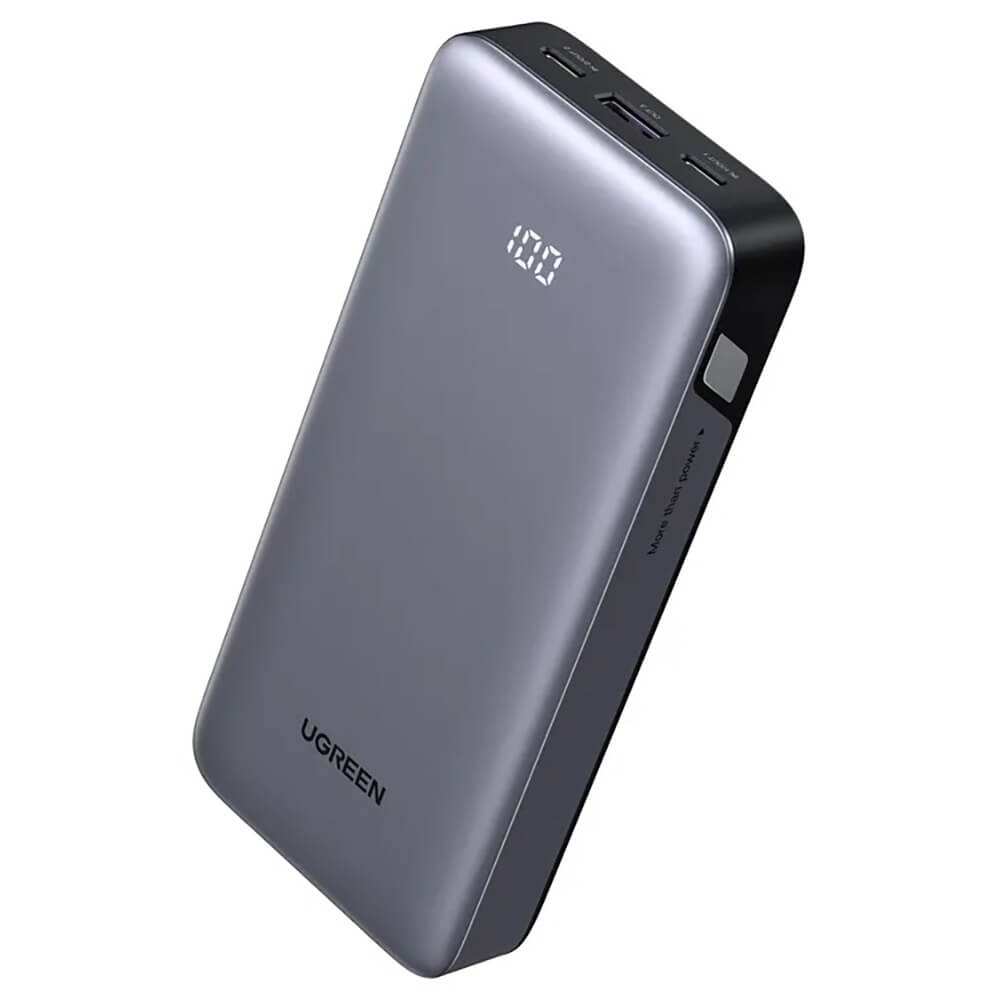 Внешний аккумулятор Ugreen PB532 30W 20000 мАч серый космос 2990₽