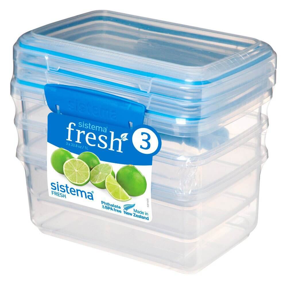 Набор контейнеров для еды Sistema Fresh 921613