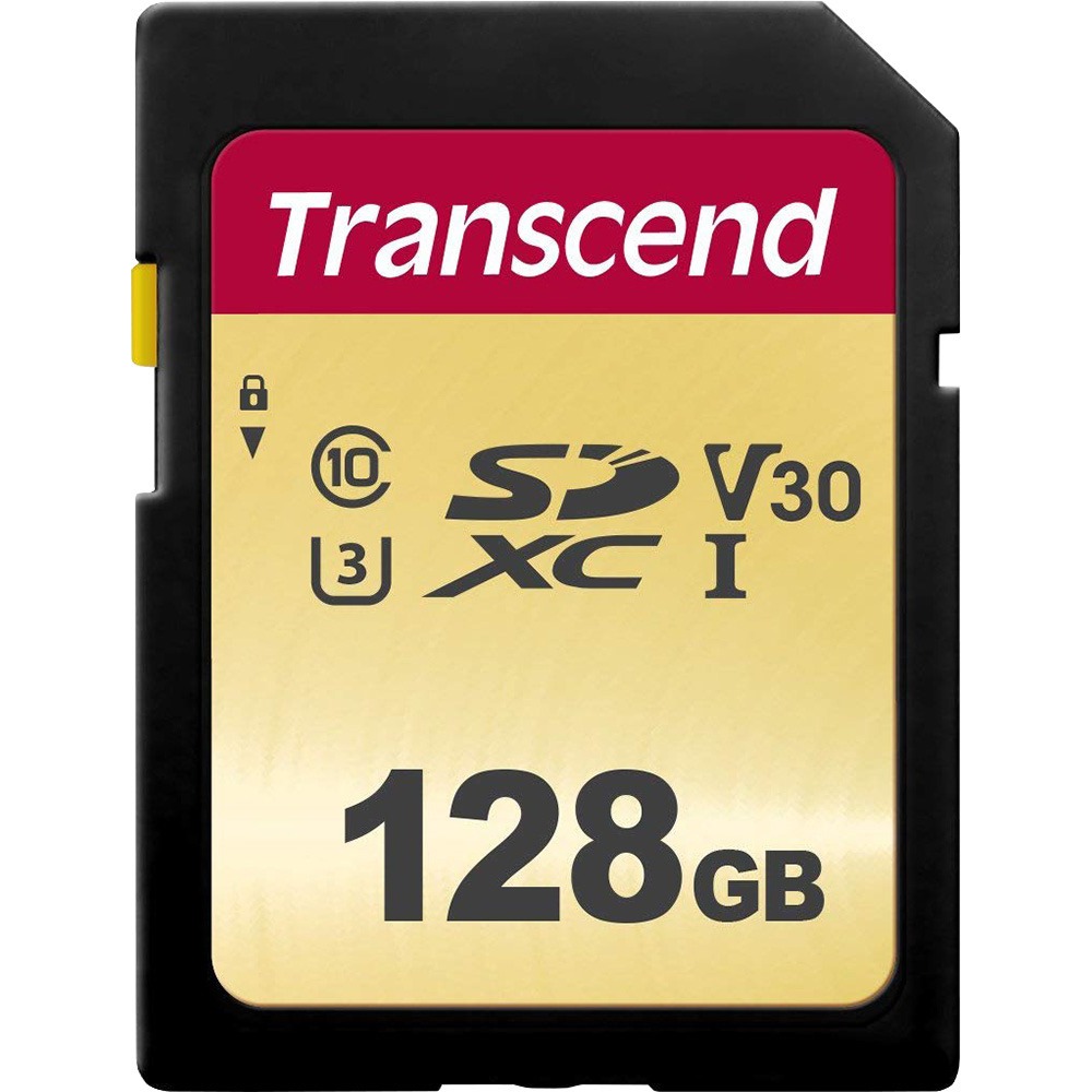Карта памяти Transcend SDC500S SDXC 128GB (TS128GSDC500S) SDC500S SDXC 128GB (TS128GSDC500S) - фото 1