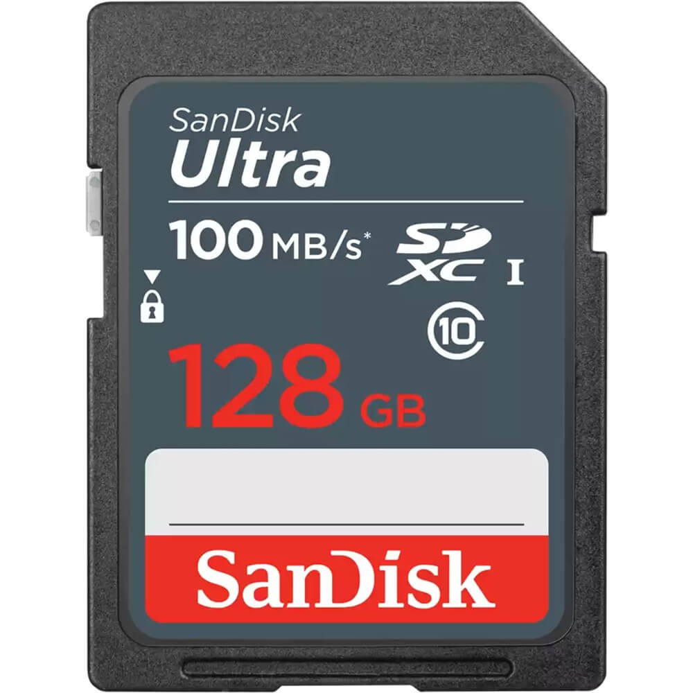 Карта памяти SanDisk Ultra 128 ГБ (SDSDUNR-128G-GN3IN)