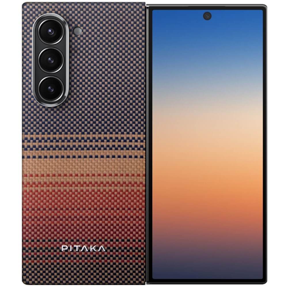 Чехол Pitaka Tactile Woven Case для Samsung Galaxy Z Fold 6 Sunset (FSFold6)