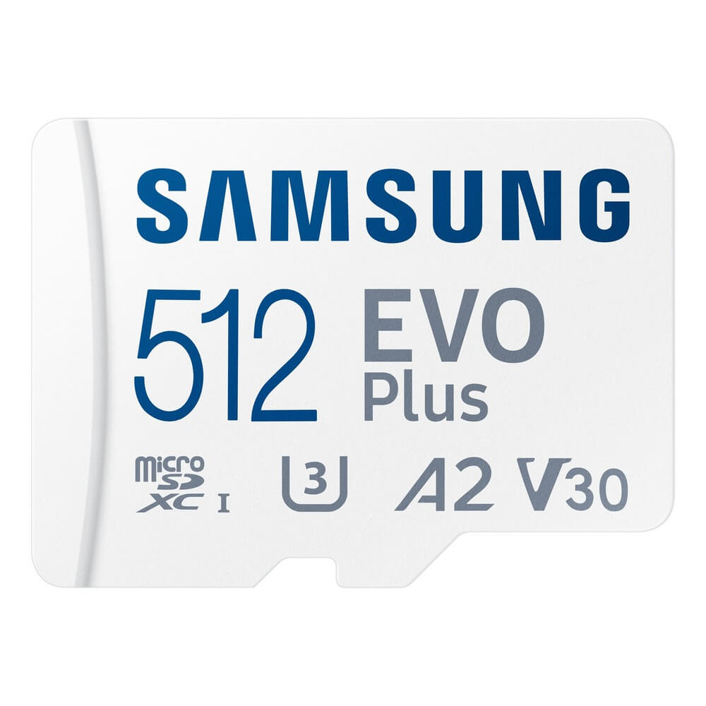 Карта памяти Карта памяти Samsung EVO Plus microSDXC 512GB (MB-MC512KA/RU) Карта памяти EVO Plus microSDXC 512GB (MB-MC512KA/RU) - фото 1