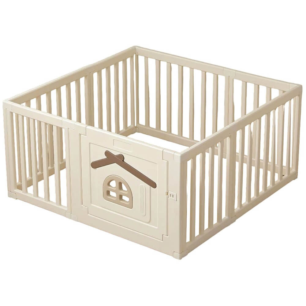 Детский манеж UNIX Kids Classic Tree House 130x130 Camel PPCL4CL