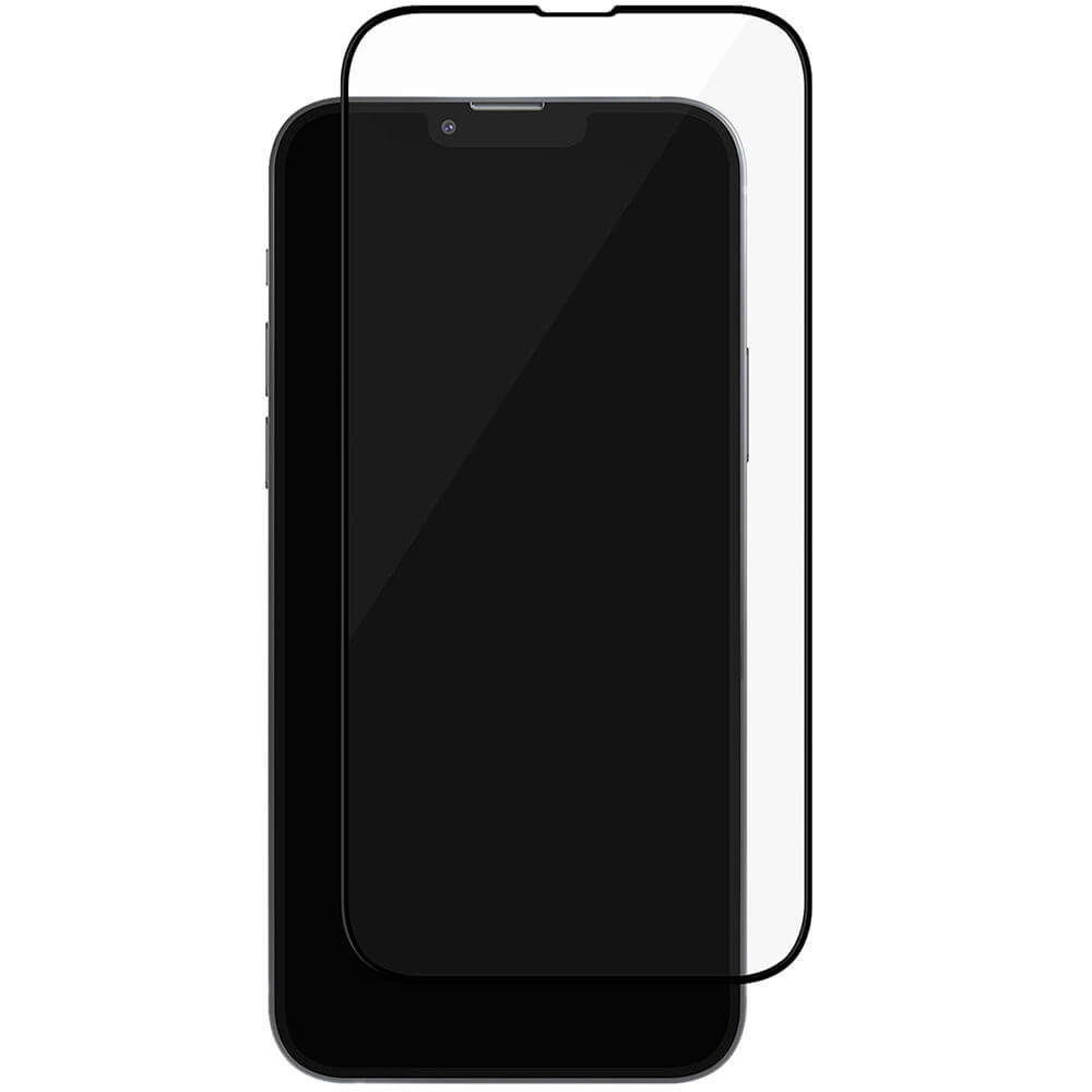 Защитное стекло uBear Extreme Nano Shield для Apple iPhone 14 Plus, чёрная рамка