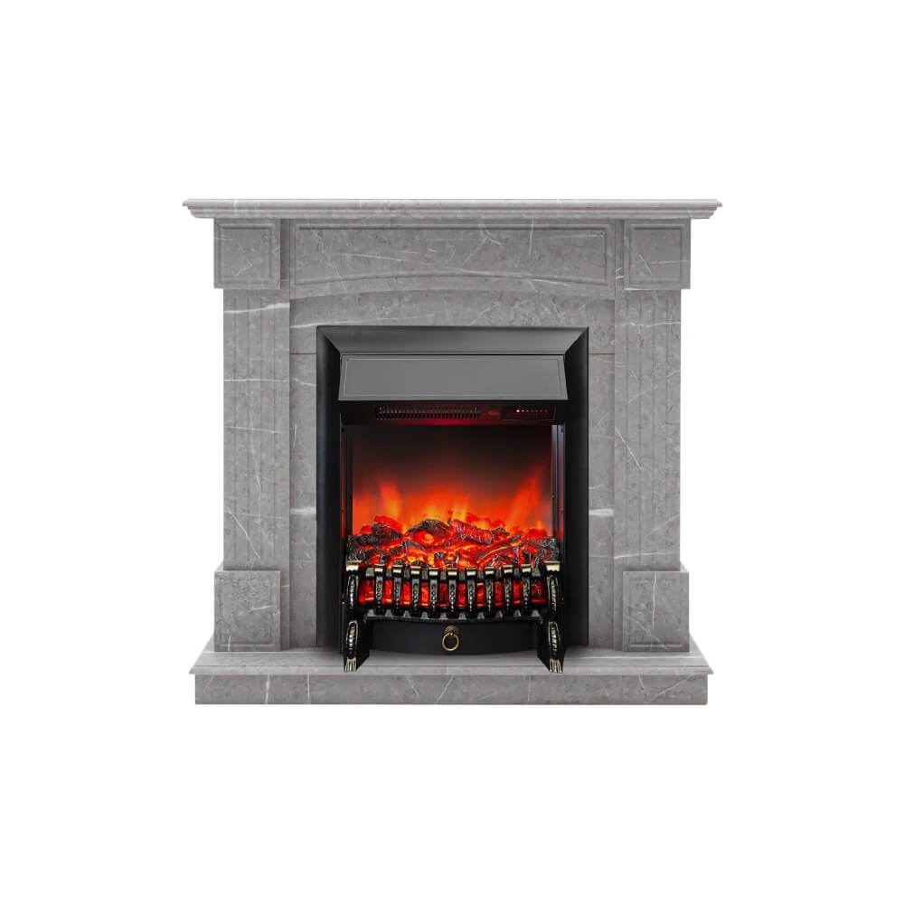 Камин RealFlame Vally R STD GR-F714 + Fobos LUX BL