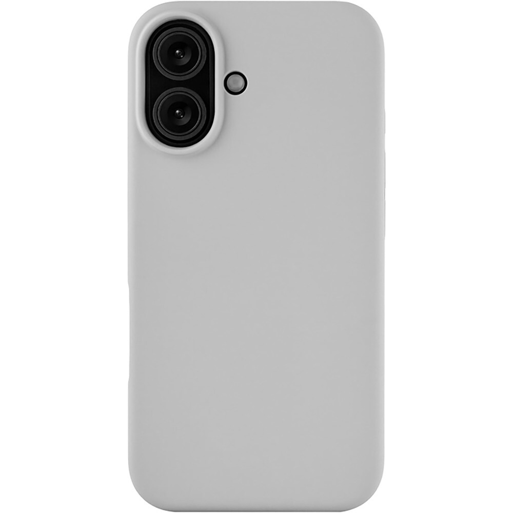 Чехол uBear Touch Mag Case для iPhone 16 светло-серый