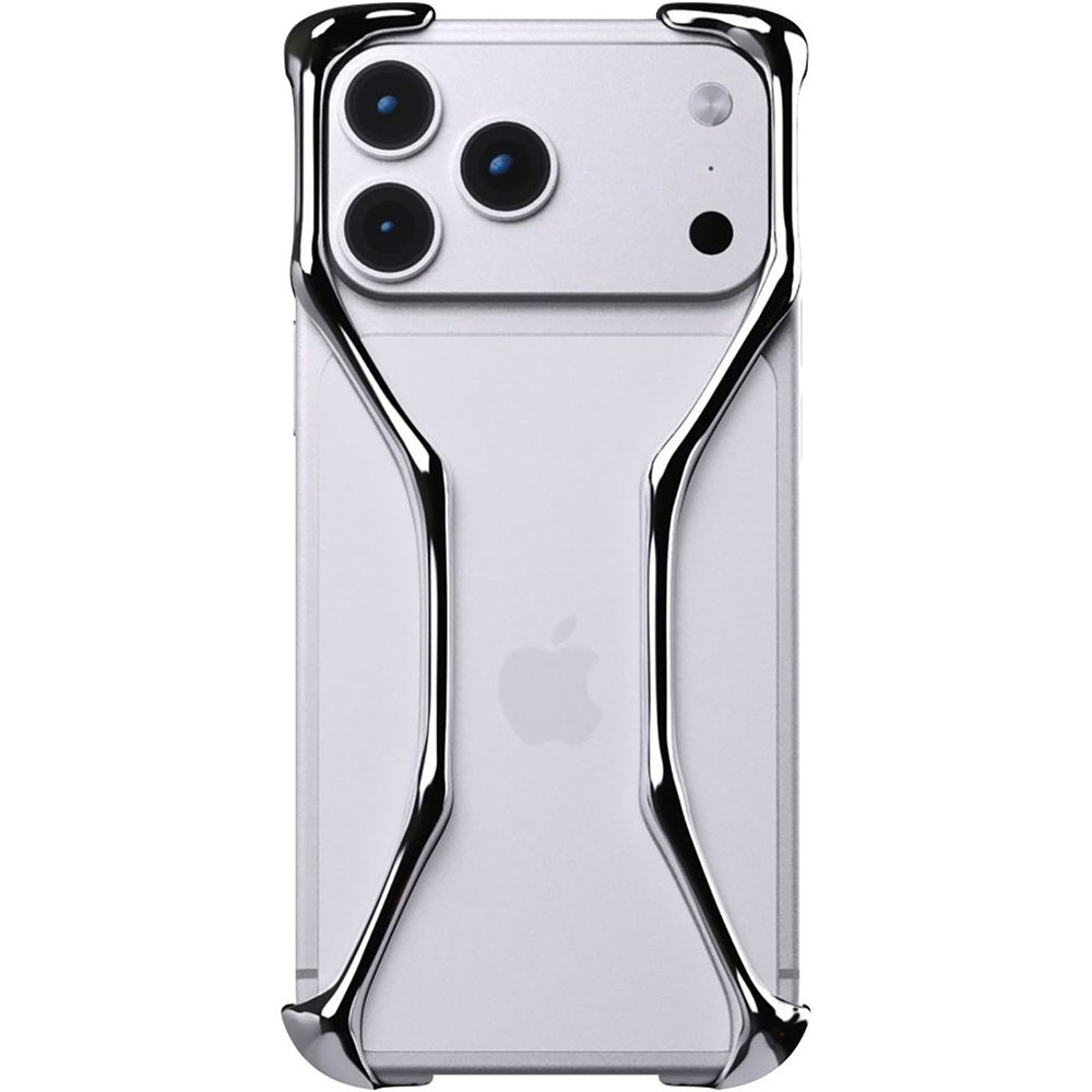 Чехол YNOT Limited Shell для iPhone 17 Pro Max серебристый