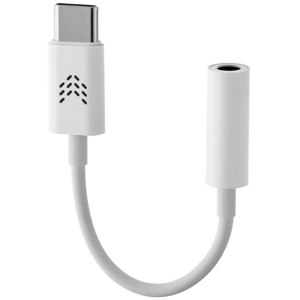 Переходник Rocket Flex AUX/USB-C белый