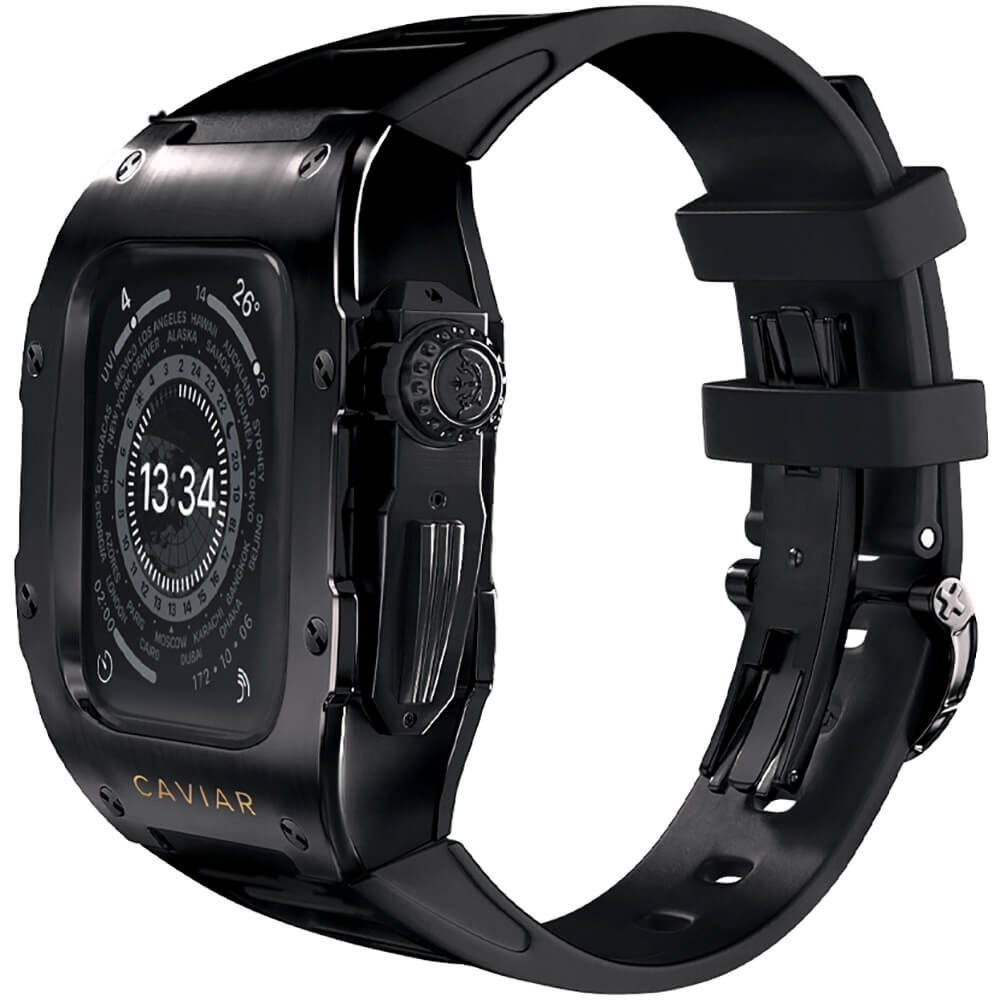 Чехол для смарт-часов Caviar Schwarz для Apple Watch 45 мм