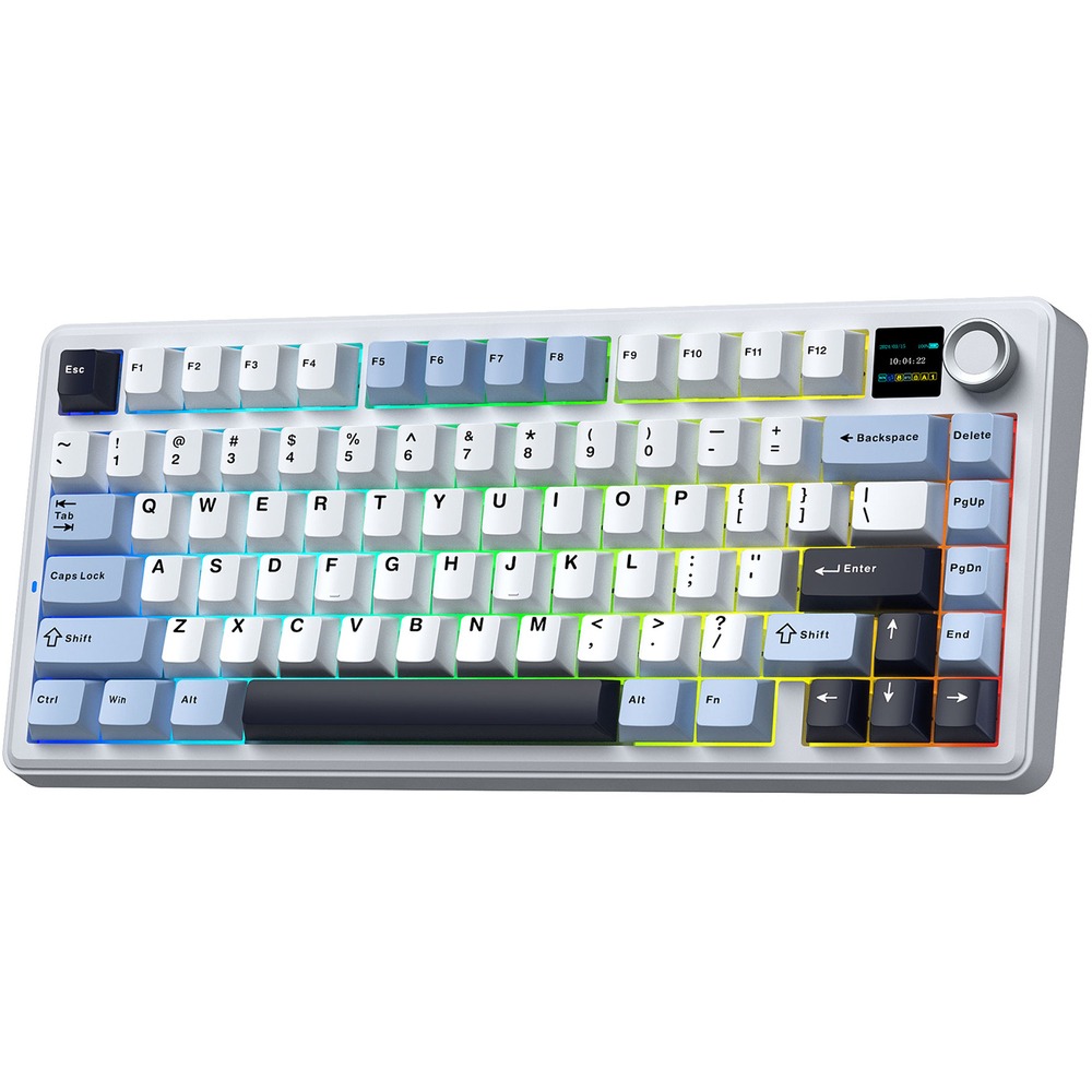 Клавиатура AULA F75 MAX Blue-White-Dark Purple Reaper Switches 5190₽