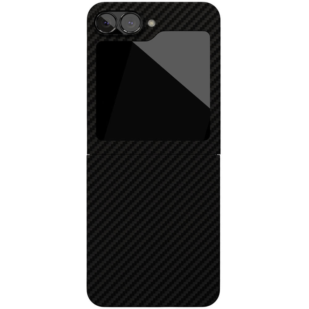 Чехол Чехол VLP Kevlar Case с MagSafe для Samsung Galaxy Z Flip 6 чёрный