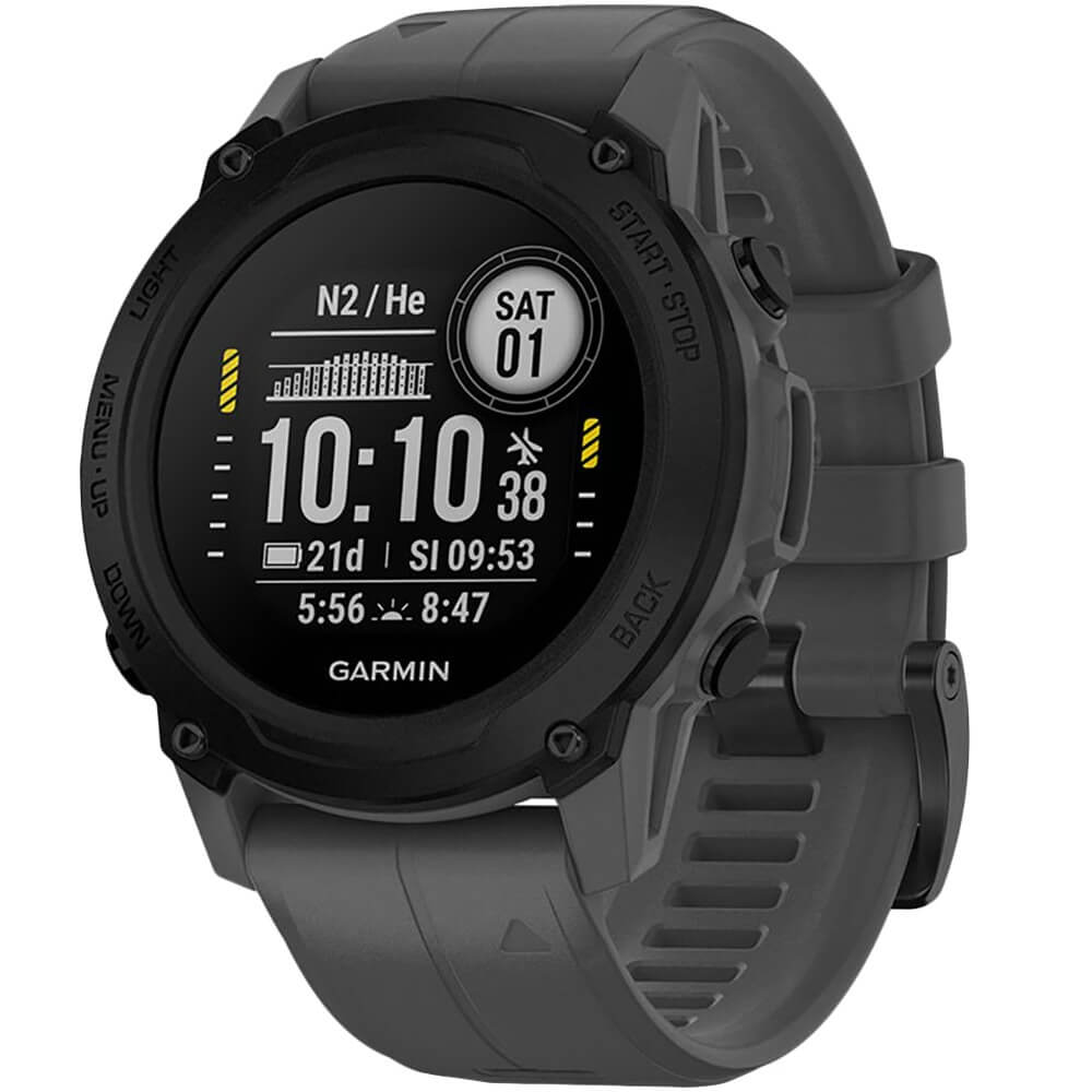 Смарт-часы Garmin Descent G1 Dive Computer Slate Gray (010-02604-10), цвет чёрный