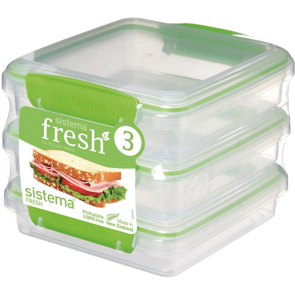 Набор контейнеров для еды Sistema Fresh 951643