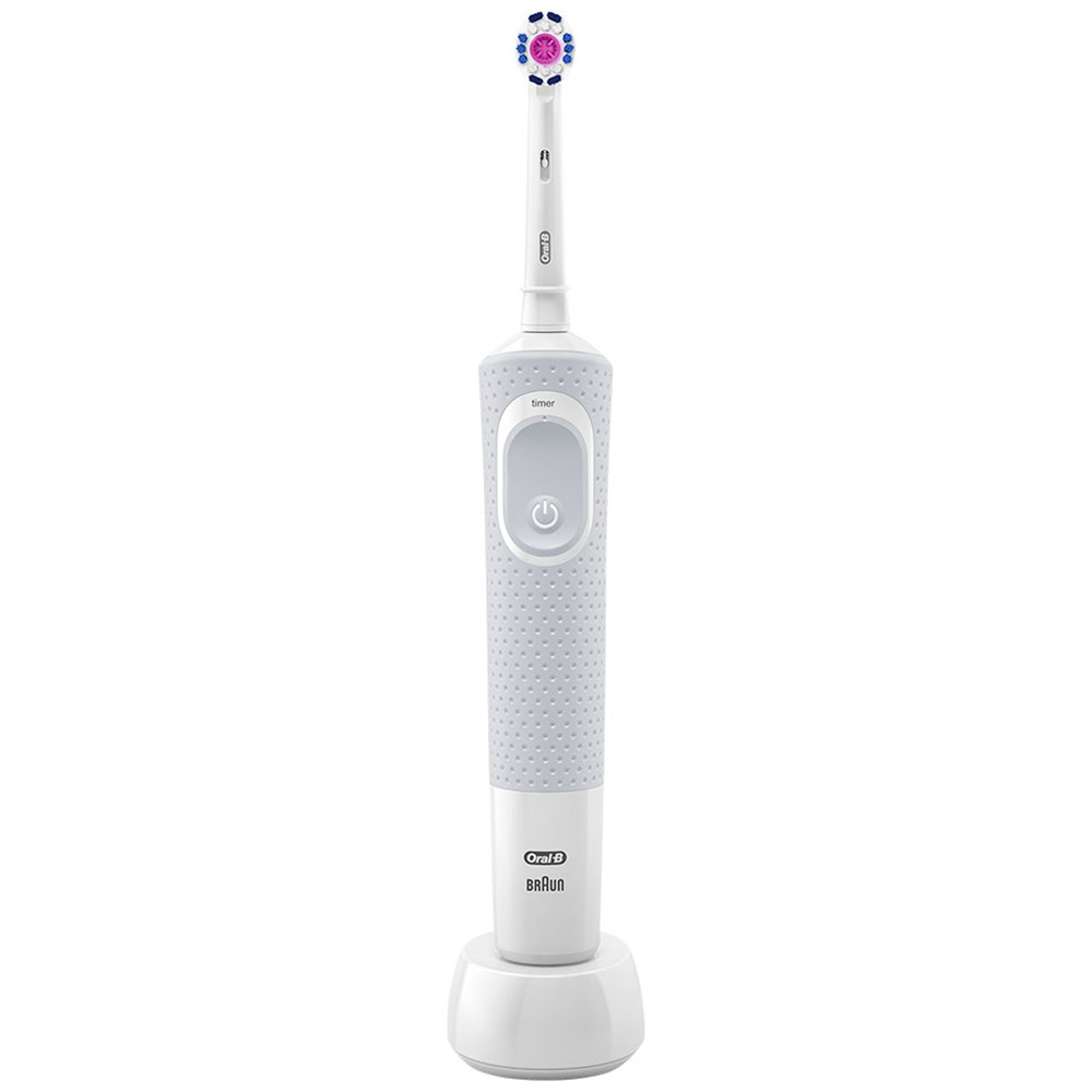 Электрическая зубная щетка Braun Oral-B Vitality D100.413.1 White, цвет белый - фото 1