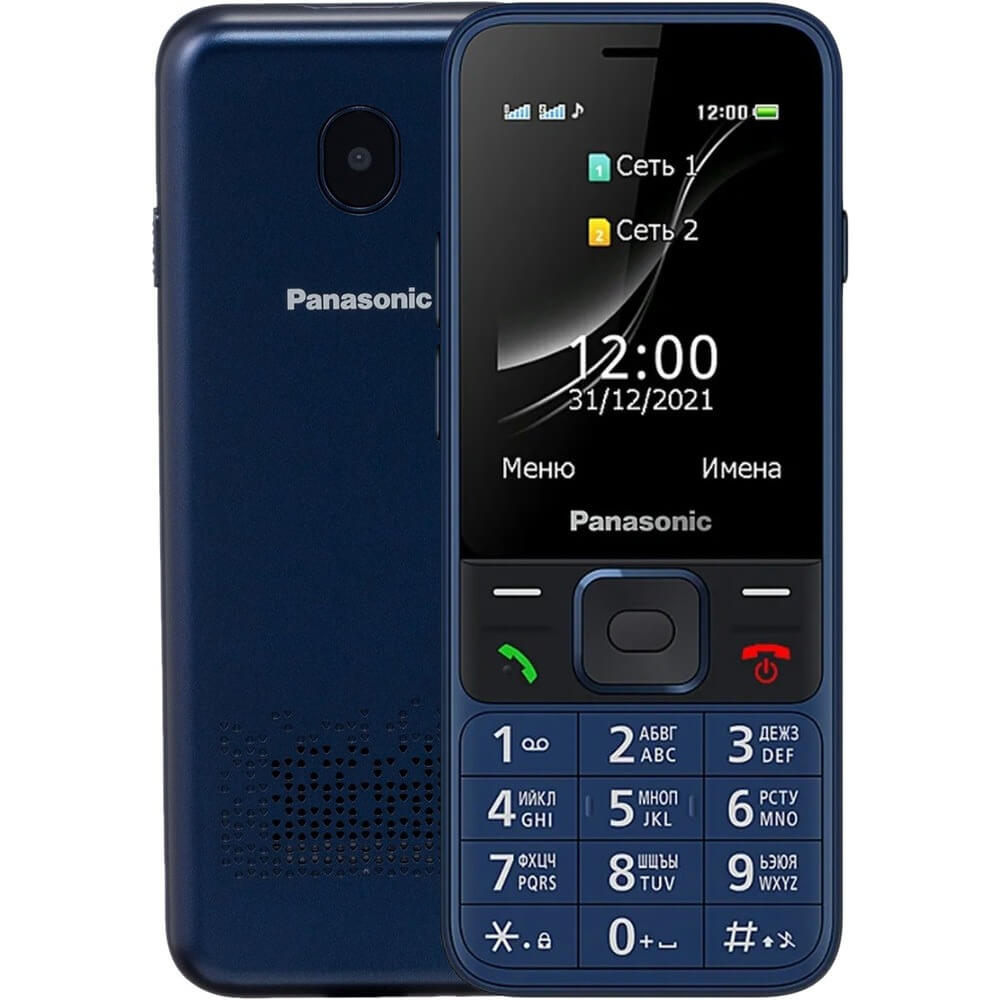 Мобильный телефон Panasonic KX-TF200RUC синий - фото 1
