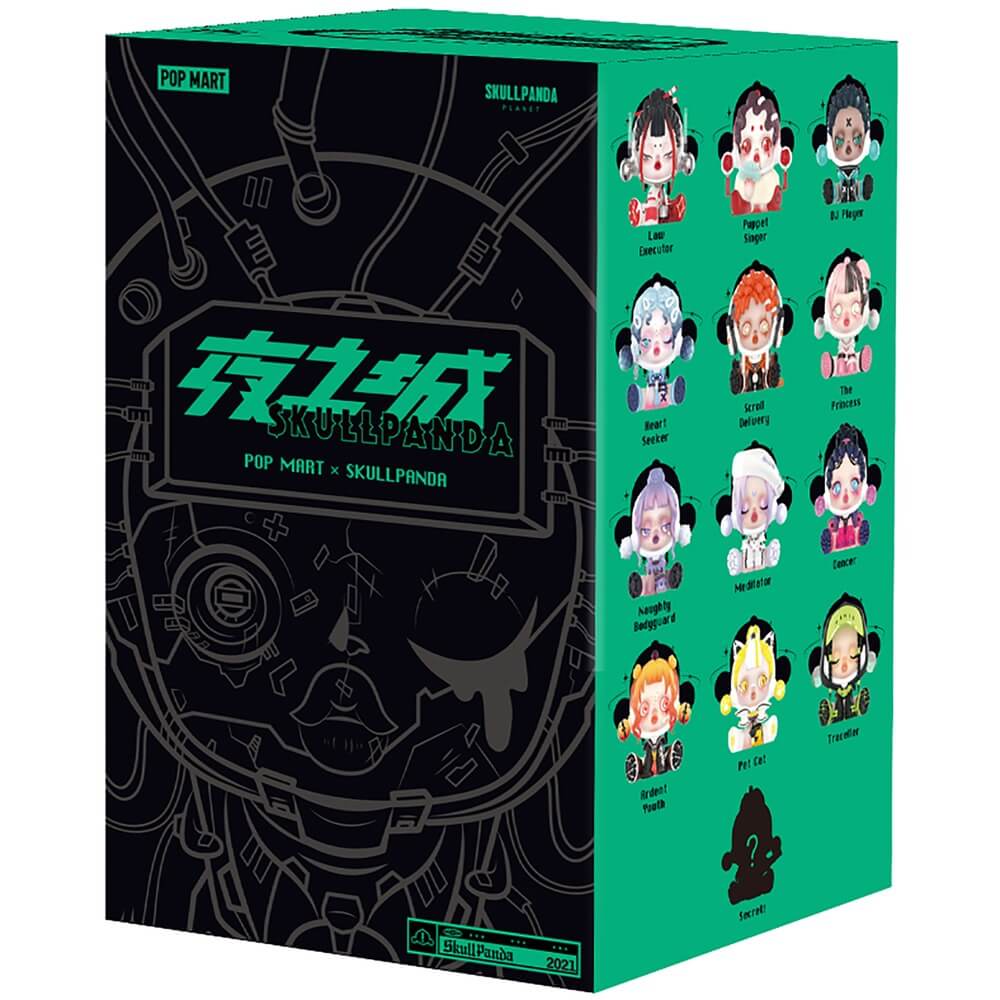 Фигура POP MART Skullpanda Blindbox City of Night