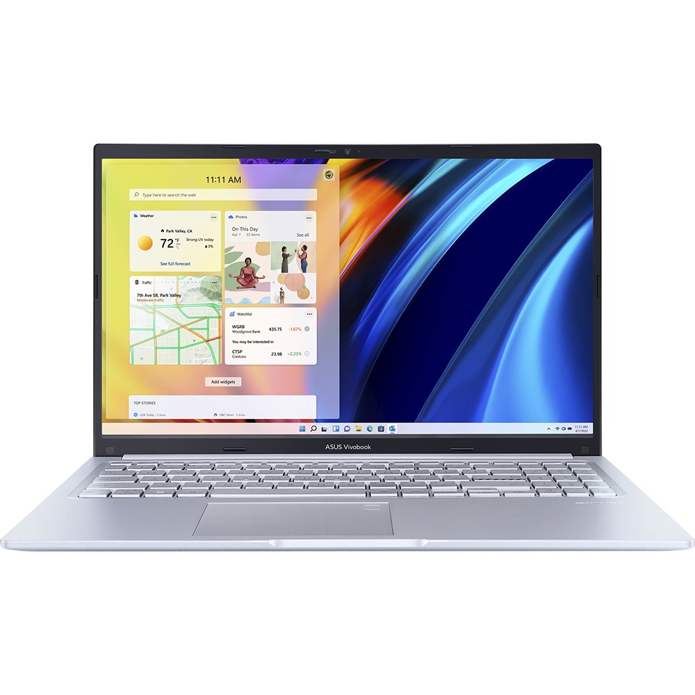 Ноутбук ASUS VivoBook X1502ZA Silver (90NB0VX2-M01H00), цвет серебристый VivoBook X1502ZA Silver (90NB0VX2-M01H00) - фото 1