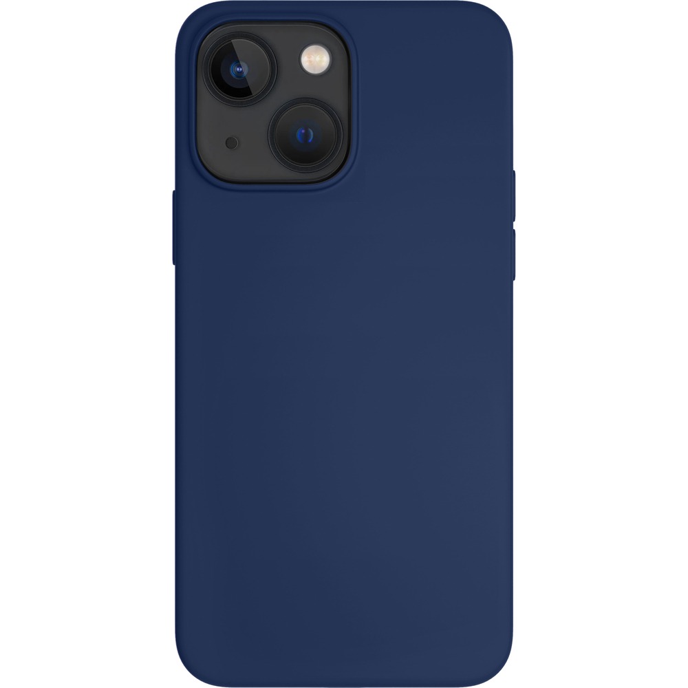 Чехол VLP Liquid Silicone MagSafe для iPhone 14, тёмно-синий