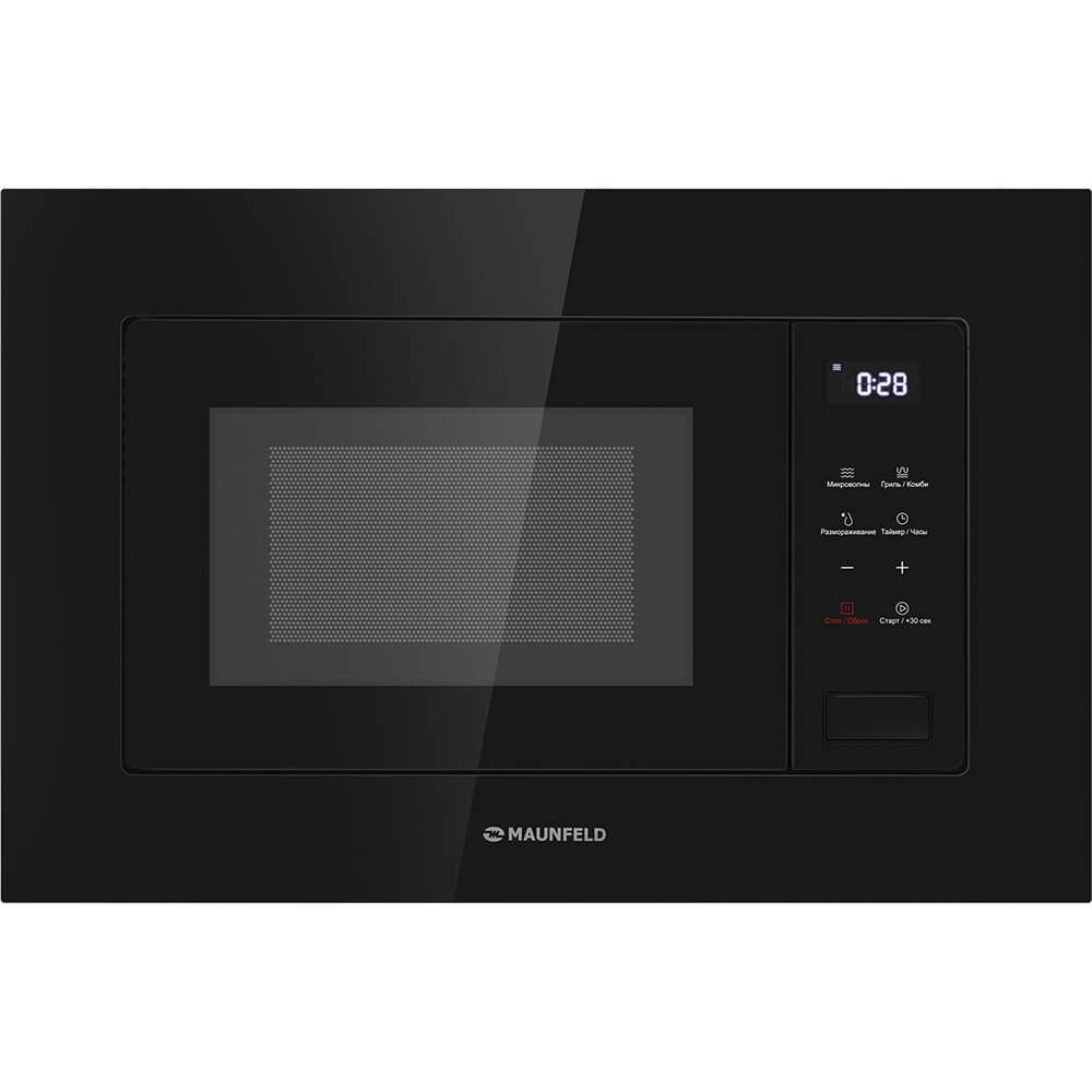 Встраиваемая микроволновая печь Maunfeld MBMO820SGB10, цвет чёрный - фото 1