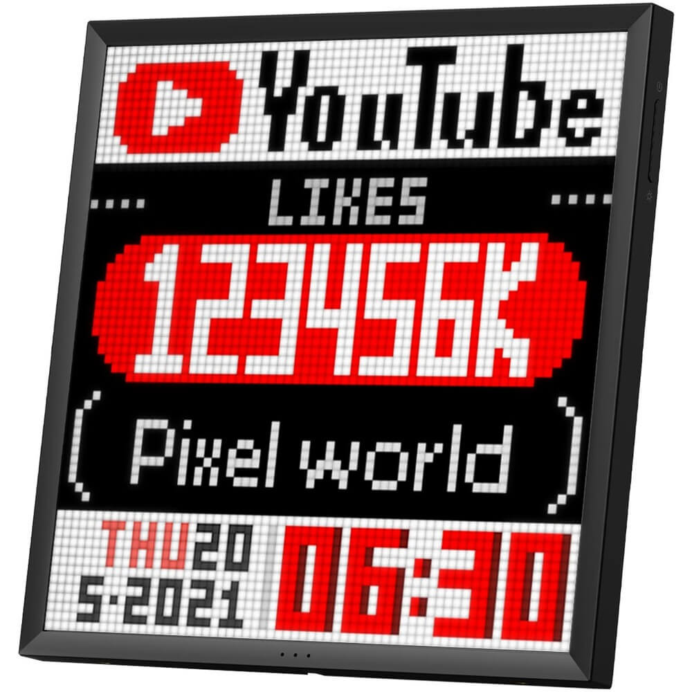 Пиксельный дисплей Divoom Pixoo 64