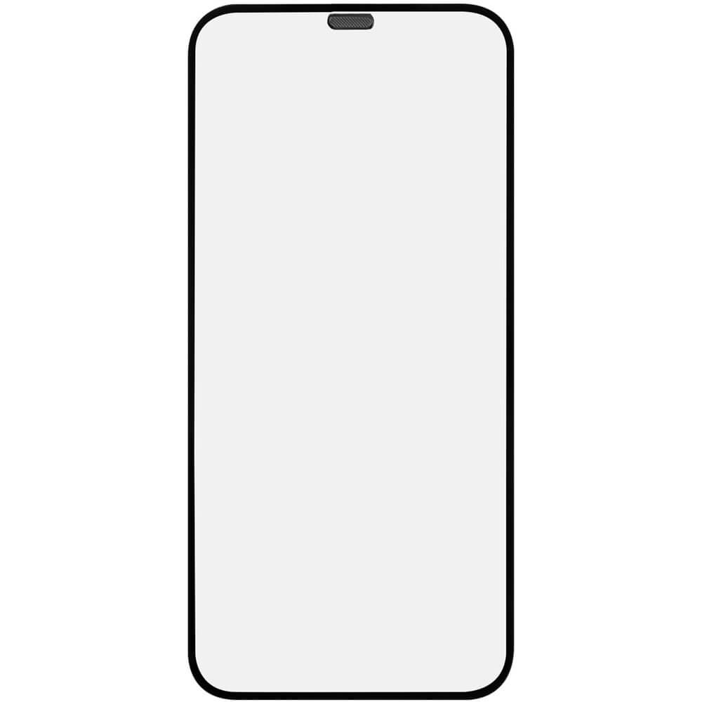 Защитное стекло UNBROKE Apple iPhone 12 Pro Max, чёрная рамка