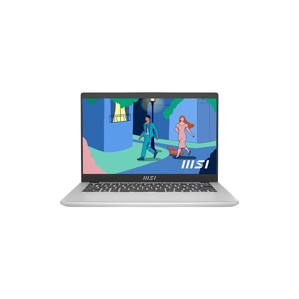Ноутбук MSI Modern 14 C12M238RU (9S714J111238), цвет серебристый Modern 14 C12M238RU (9S714J111238) - фото 1