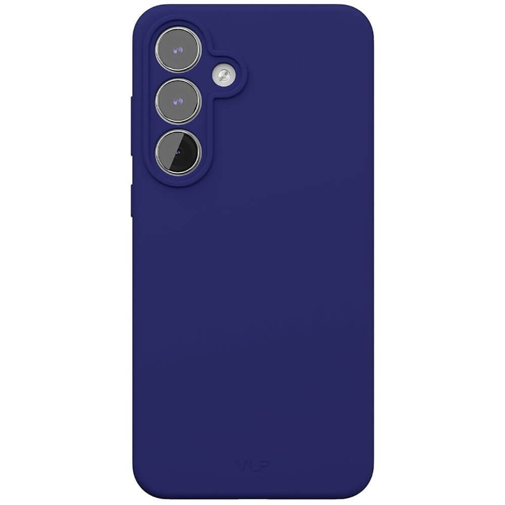 Чехол VLP Aster Case MagSafe для Samsung Galaxy S25 FE тёмно-синий 1057195 2790₽