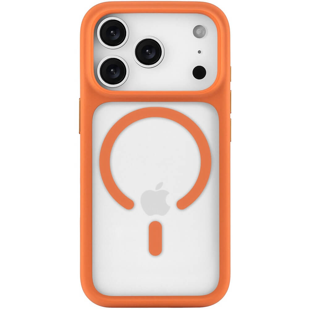 Чехол uBear Shade Case MagSafe для iPhone 17 Pro оранжевый (CS594OR63PSH-I25M)