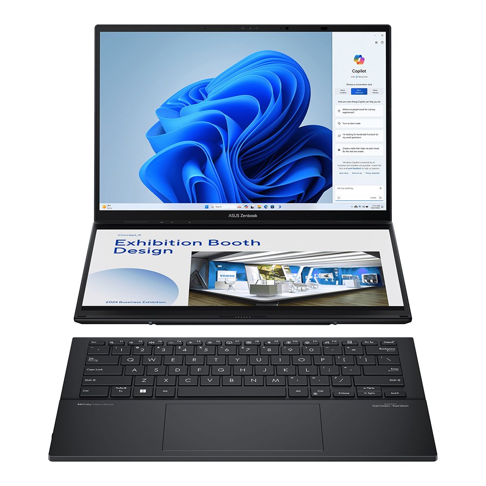 Ноутбук ASUS ZenBook Duo 14 UX8406CA-QL345X (90NB14X1-M00M30)