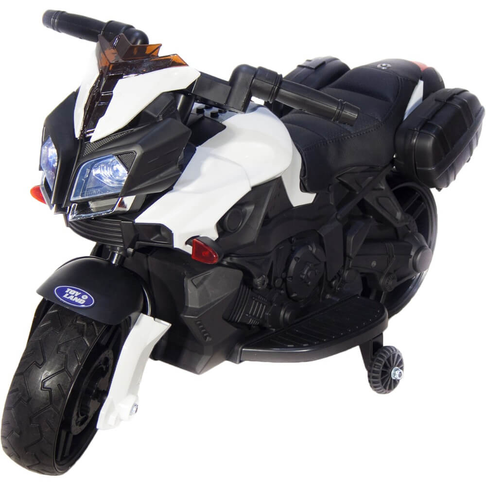 Детский мотоцикл Toyland Minimoto JC919 белый