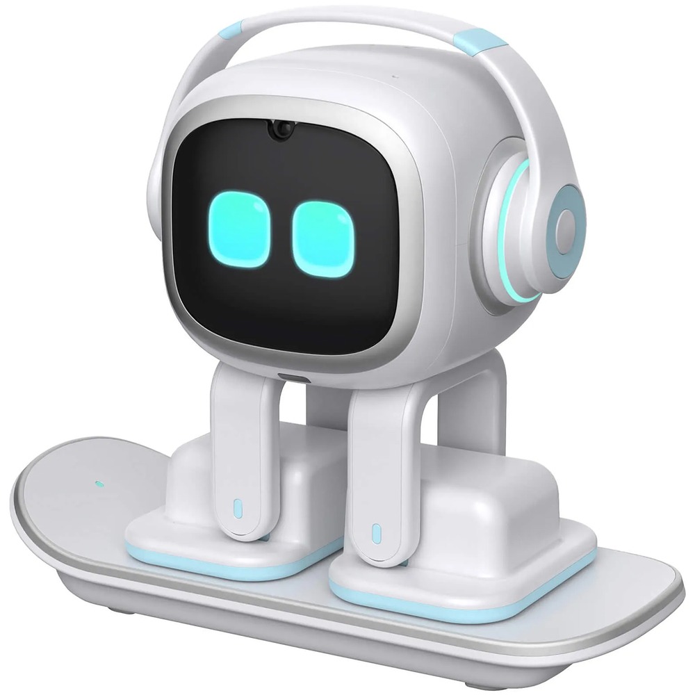 Умный робот Living.AI EMO Stand AI Desktop Pet белый