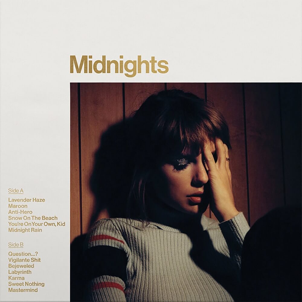 Taylor Swift / Midnights (Mahogany Marbled Vinyl)